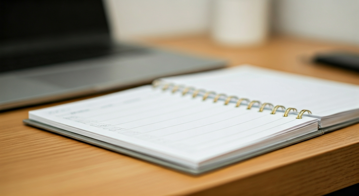 Organized workspace for planning