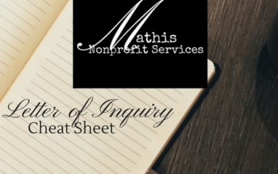 How to Create a Letter of Inquiry System and Cheat Sheet