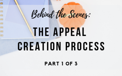 Behind the Scenes Look at the Appeal Creation Process