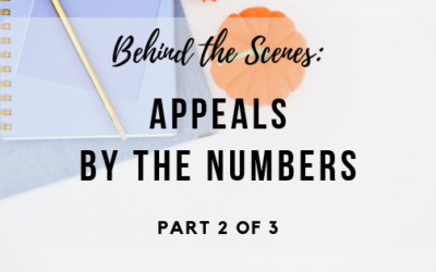 Behind the Scenes: Appeals by the Numbers