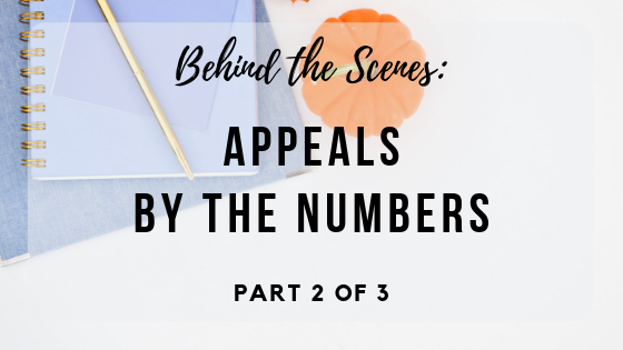 Behind the Scenes: Appeals by the Numbers
