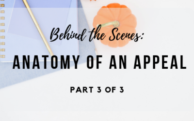 Behind the Scenes: Anatomy of an Appeal