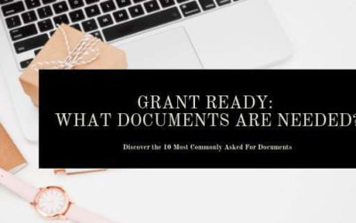 Grant Ready: What Documents Are Needed?