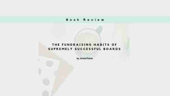 Book Review: The Fundraising Habits of Supremely Successful People